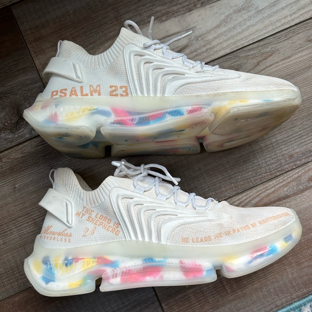 Mirrorless Apparel "Psalm 23s" sneakers size 45 (US Men’s 11)